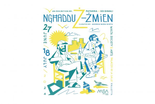 Poster Ngħaddu ż-Żmien