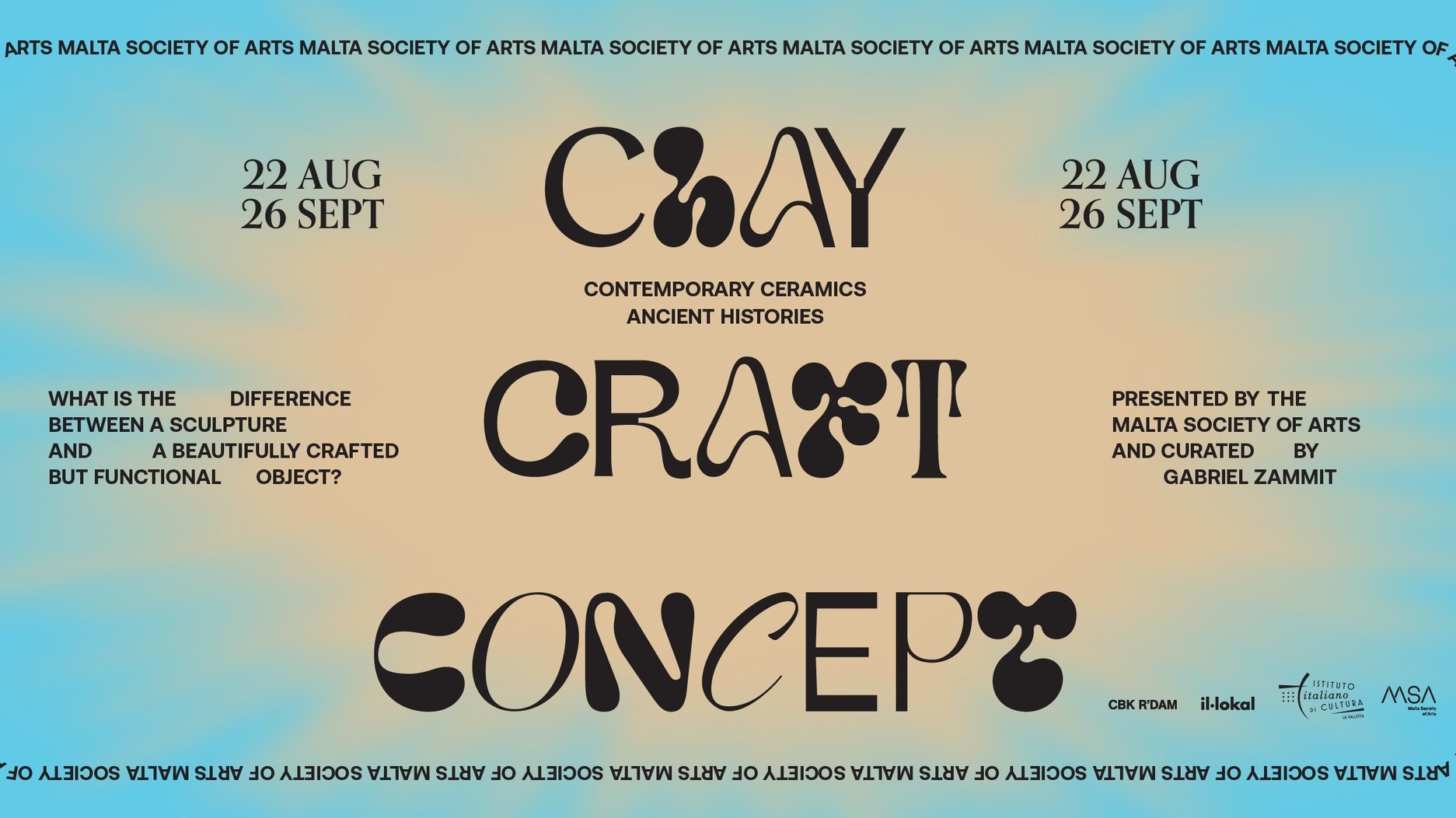 Poster. Clay Craft Concept MSA